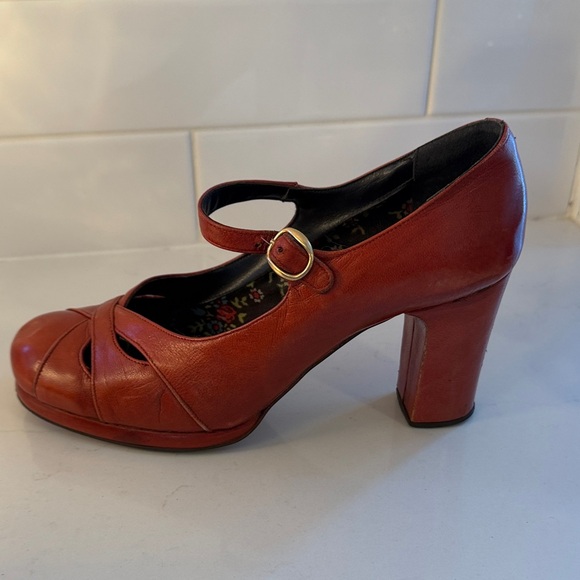 S.R.O. d’miguel Mary Jane Women's Vintage Retro Heels - Picture 7 of 16